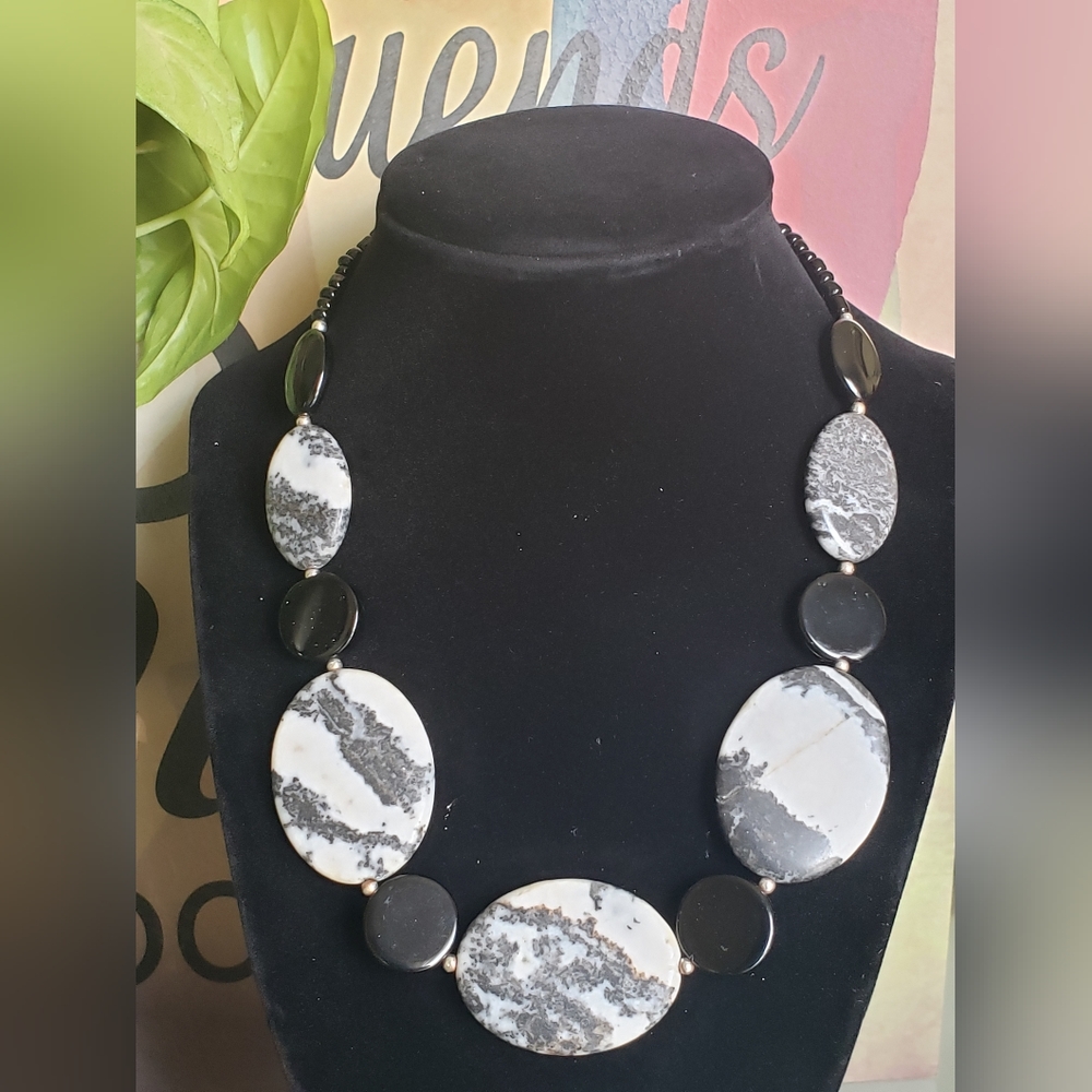 Marble Stone Necklace
